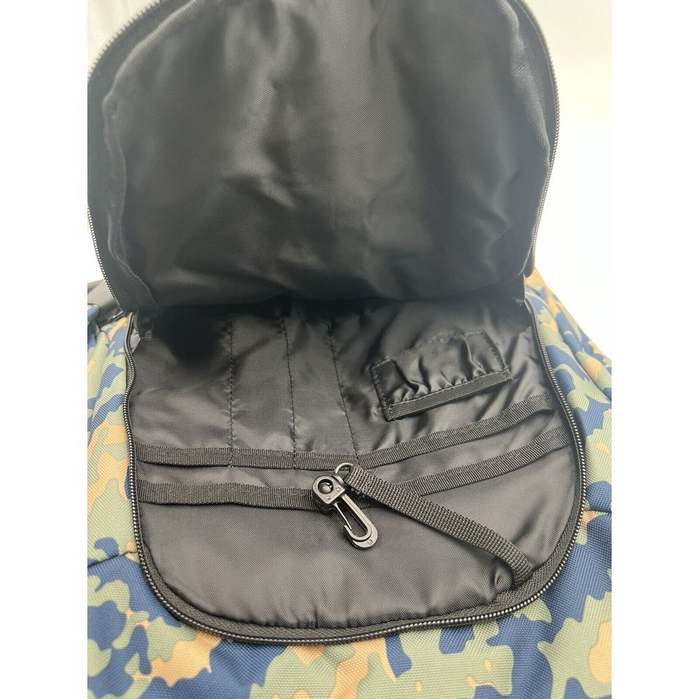 adidas Prime 6 Backpack Essential Camo Crew Navy-Silver Green/Black One Size - Picture 9 of 12